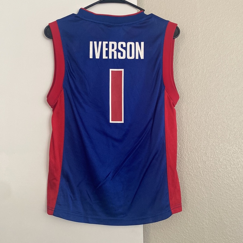 Detroit pistons Allen Iverson jersey